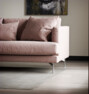 Harper - 3-sits soffa med divan vänster - Rosa