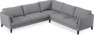 Winston - Hörnsoffa, 3+2-sits - Grå
