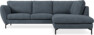 Madison - 2-sits soffa med divan höger - Vit