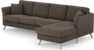 Eden - 3-sits soffa med schäslong - Gul