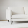 Madison Lux - 2-sits soffa med schäslong vänster och divan höger - Vit