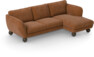 Madison - 2-sits soffa med schäslong höger - Orange