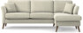Eden - 2,5-sits soffa med schäslong - Beige