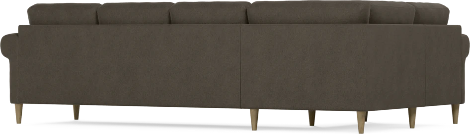 Eden - Hörnsoffa, 1+3-sits - Brun