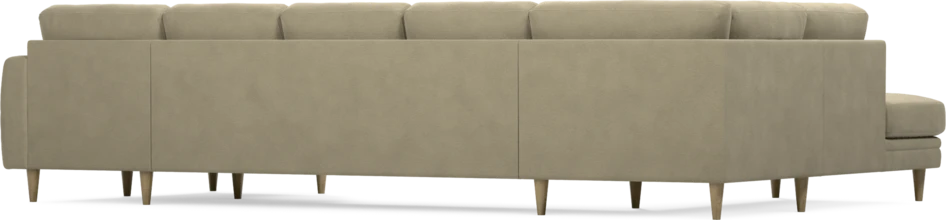 Eden - 3-sits soffa med divan vänster och schäslong höger - Beige
