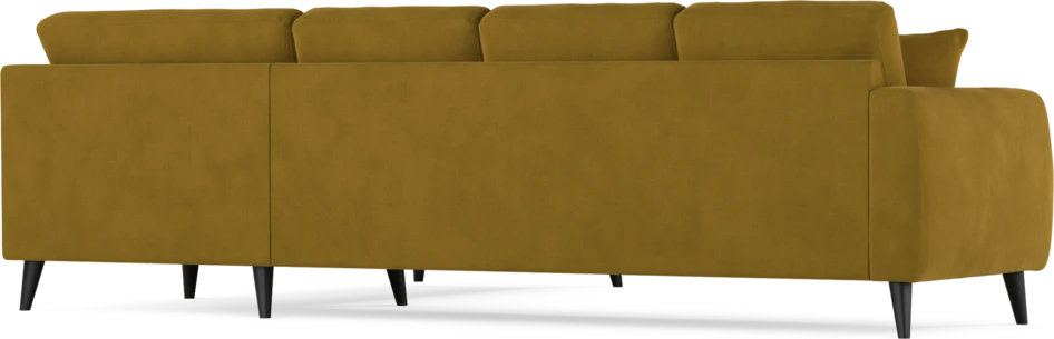 Eden - Hörnsoffa, 3+2-sits - Gul