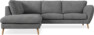 Madison Lux - 2-sits soffa med divan vänster - Vit
