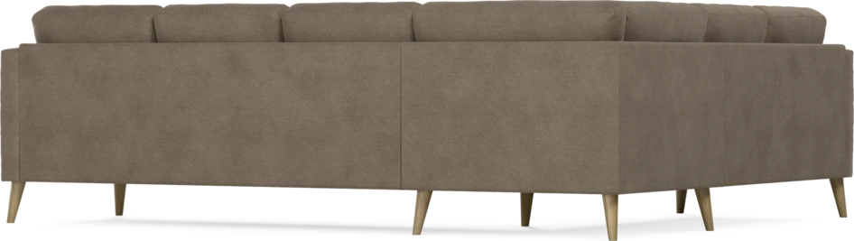 Eden - Hörnsoffa, 2+3-sits - Brun