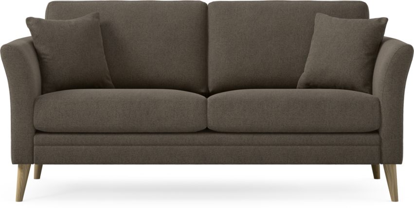 Eden - 2,5-sits soffa - Brun