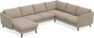 Madison - Hörnsoffa med schäslong vänster - Beige