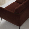Madison Lux - 2-sits soffa med schäslong vänster - Orange