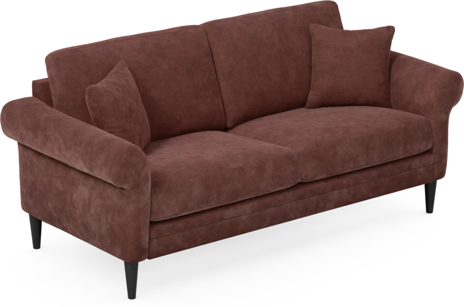 Eden - 2,5-sits soffa - Röd