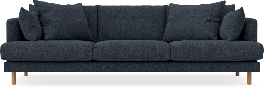 Harper - 4-sits soffa - Blå