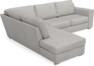 Friday - 2,5-sits soffa med divan vänster - Vit