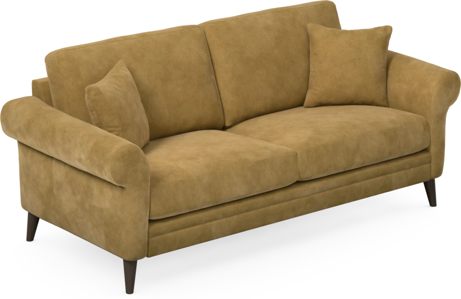 Eden - 2,5-sits soffa - Gul