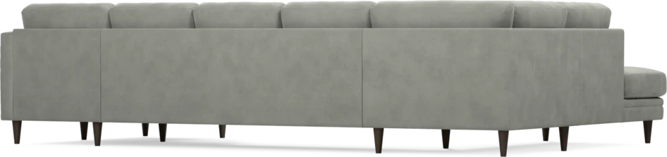 Eden - 3-sits soffa med divan vänster och schäslong höger - Grå