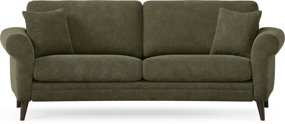 Eden - 2,5-sits soffa svängd - Grön