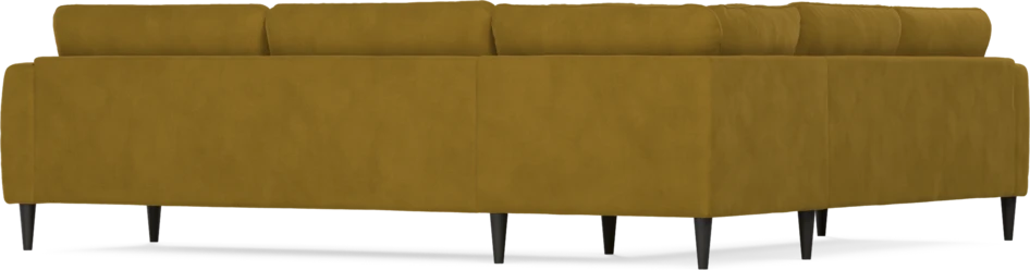 Bridge - Hörnsoffa, 2+3-sits - Gul