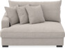 Rossi - 2-sits med armstöd vänster - Beige
