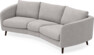 Madison - 3-sits soffa svängd, 70 cm - Beige