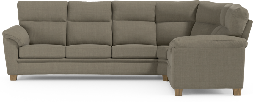 Tage - Hörnsoffa, 3+2-sits - Brun