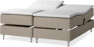Delux Dream - Ställbar säng, dubbelsäng med bäddmadrass - Beige