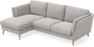Madison Lux - 2-sits soffa med schäslong vänster - Beige