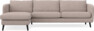 Madison - 3-sits soffa med schäslong vänster - Beige