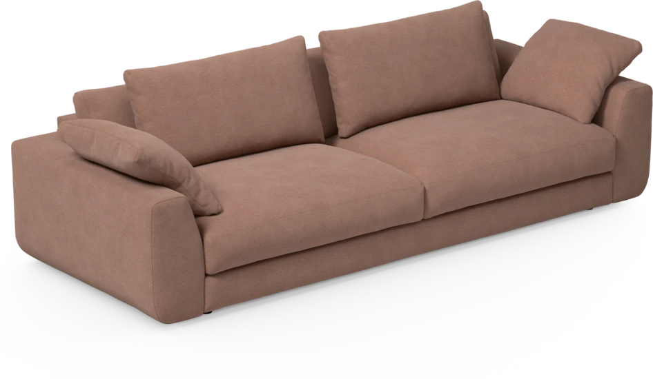 Amie - 4-sits soffa - Rosa