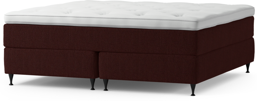 Delux Dream - Kontinentalsäng, dubbelsäng med bäddmadrass och sängben