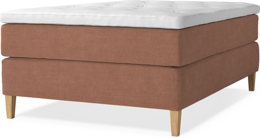 Delux Exclusive - Kontinentalsäng, enkelsäng 140 cm med bäddmadrass