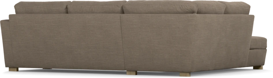 Friday - 2,5-sits soffa med divan vänster - Brun