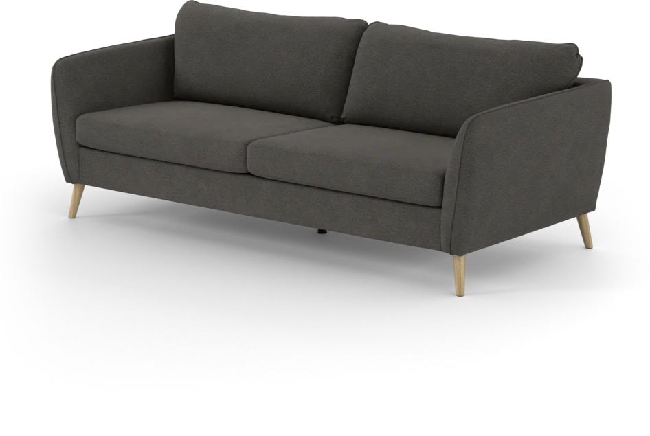 County - 2,5-sits soffa - Brun
