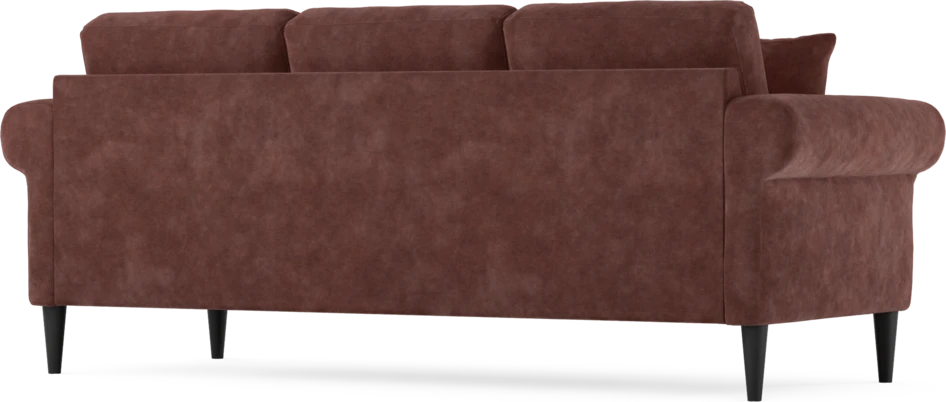 Eden - 3-sits soffa - Röd