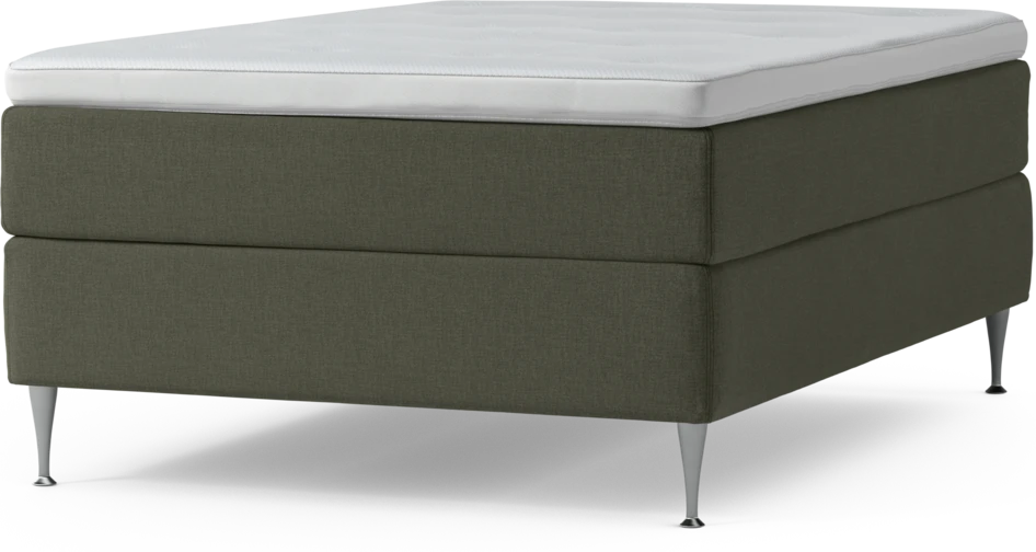 Delux Dream - Kontinentalsäng, enkelsäng 140 cm med bäddmadrass och sängben