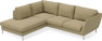 Madison - 2-sits soffa med divan vänster - Gul