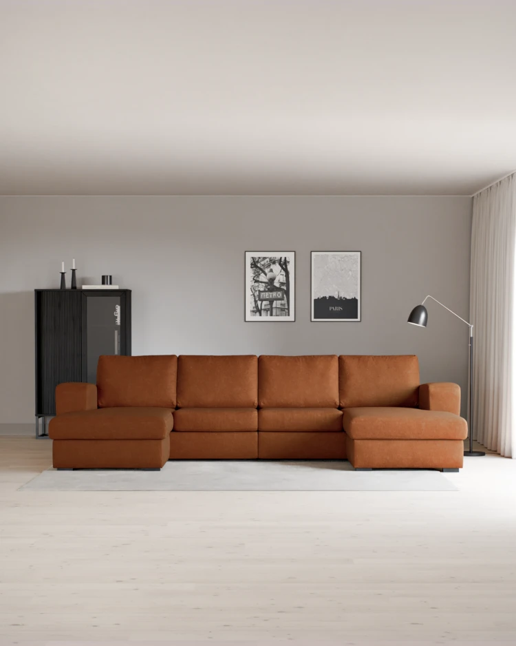 Friday - 2-sits soffa med två schäslonger - inspiration