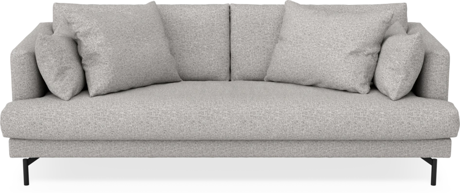 Harper - 3-sits soffa, hel dyna - Vit