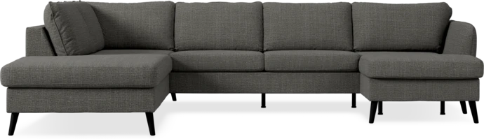 County, 3-sits soffa med divan vänster och schäslong höger