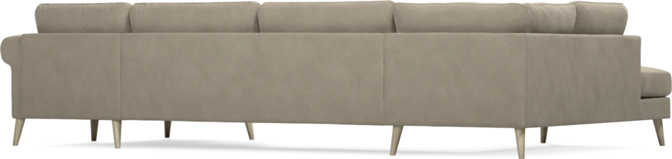 Bridge - 3-sits soffa med divan vänster och schäslong höger - Beige