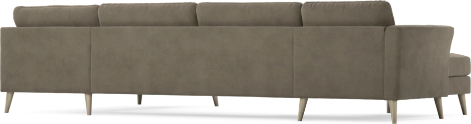 Bridge - 3-sits soffa med schäslong vänster och divan höger - Beige