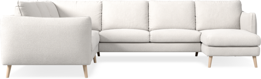 Madison Lux - Hörnsoffa med schäslong höger - Beige