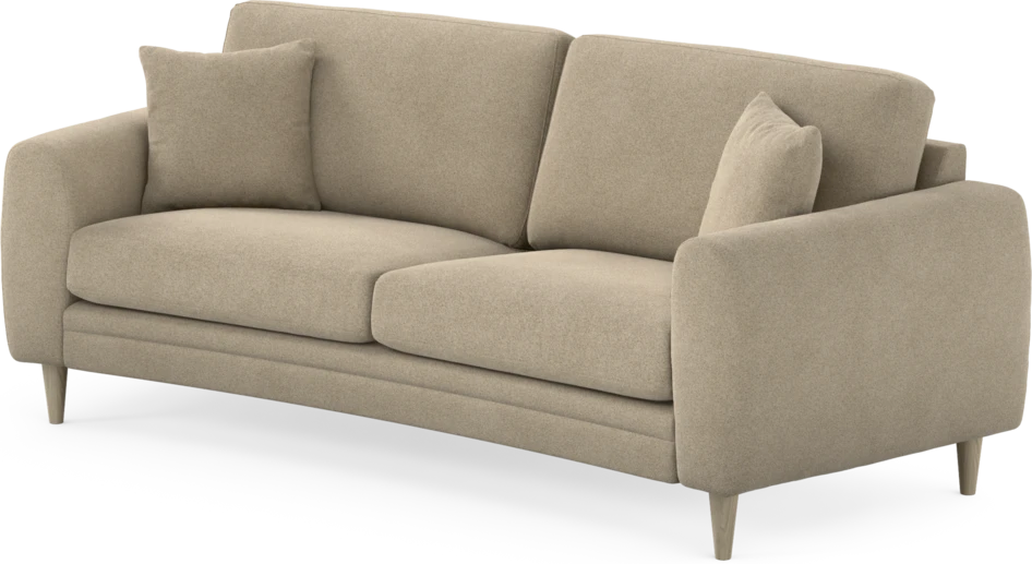 Eden - 2,5-sits soffa svängd - Beige