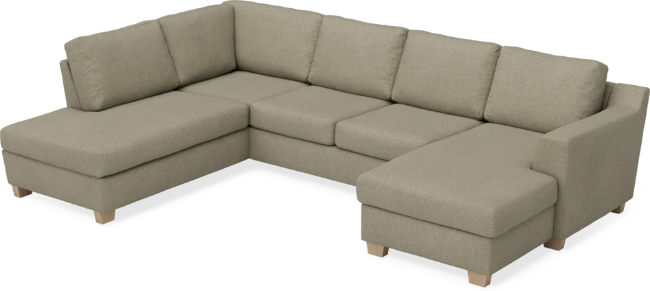 Friday - 3-sits soffa med divan vänster och schäslong höger - Beige