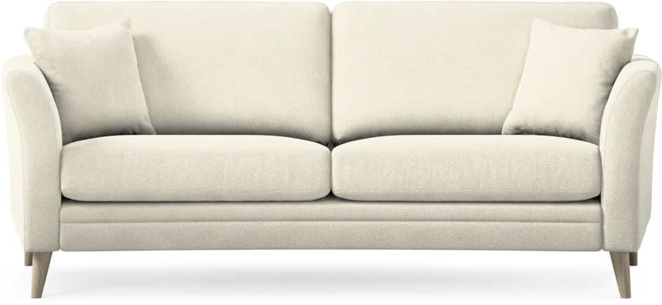 Eden - 2,5-sits soffa svängd - Vit