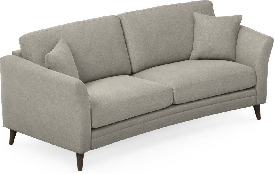 Eden - 2,5-sits soffa svängd - Grå