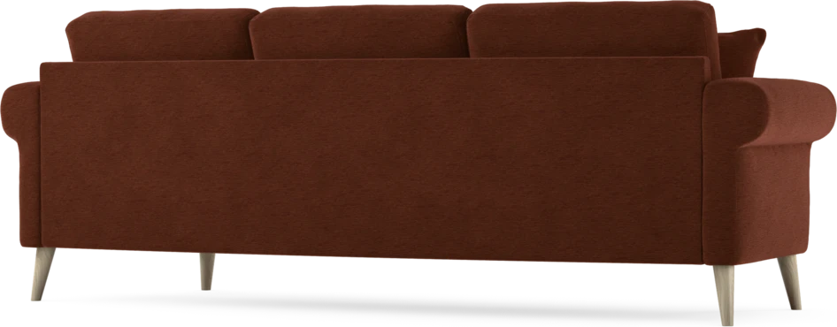 Eden - 3-sits soffa svängd - Orange