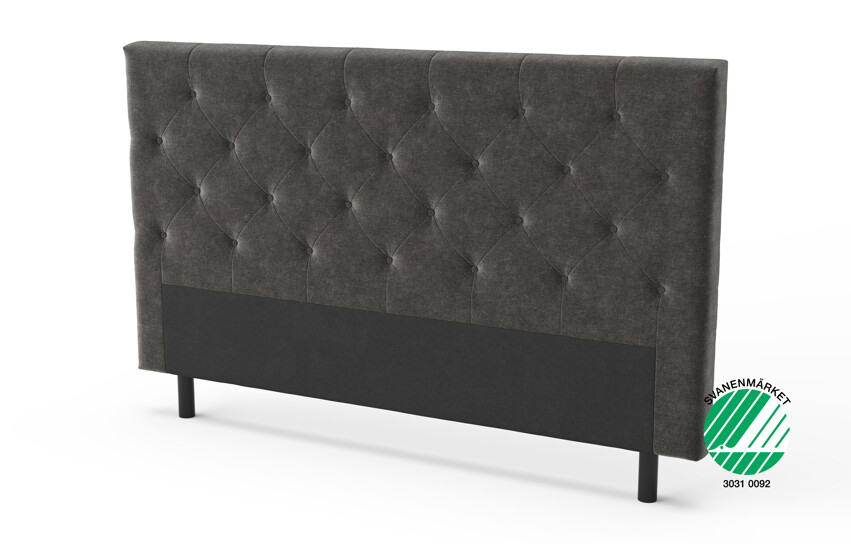 Feel - Sänggavel, B 160-210 cm - Grå