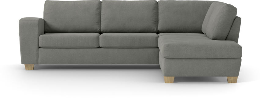 Friday - 2,5-sits soffa med divan höger - Grå