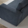 Friday - 2,5-sits soffa med divan vänster - Blå